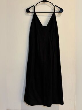 gapstudio seamed denim dress GapStudio Seamed Denim Midi Dress